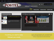 Tablet Screenshot of postelvideo.com